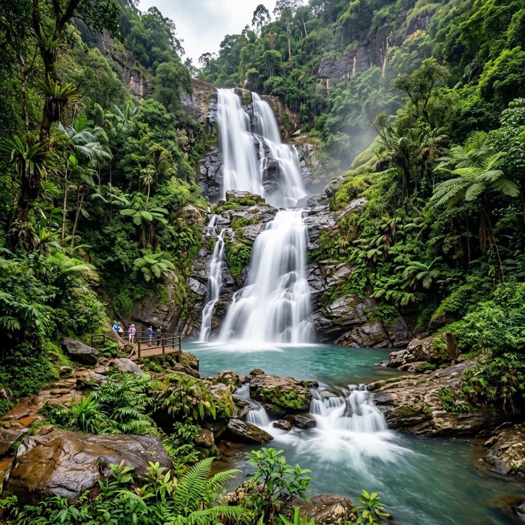 Sri Lanka Waterfall